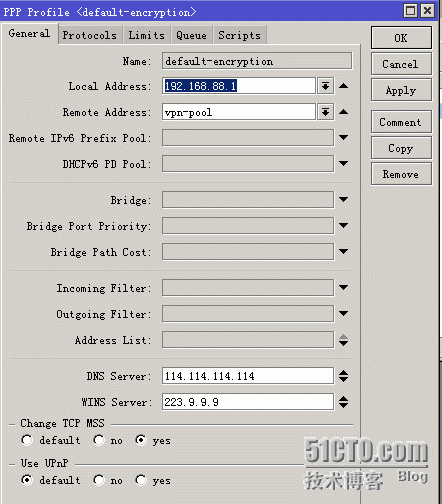 ROS 6.34 设置PPTP vpn server 图文说明_PPT_05