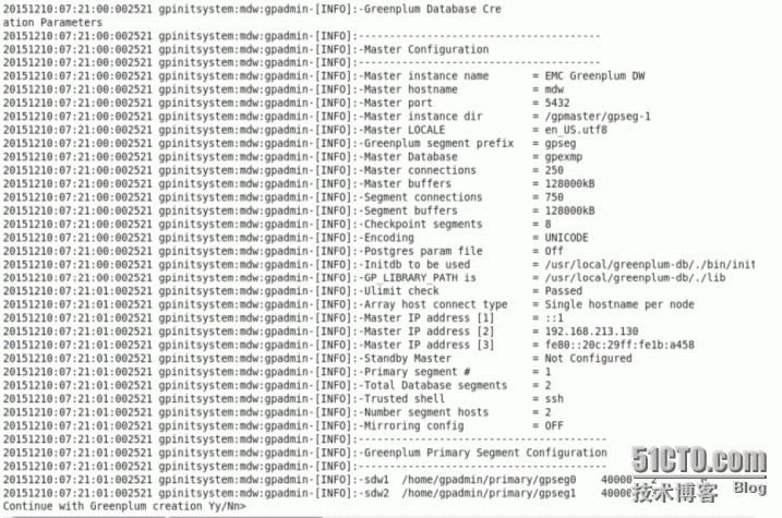 Greenplum 在Linux下的安装（centOS，RedHat）_centos GP_08