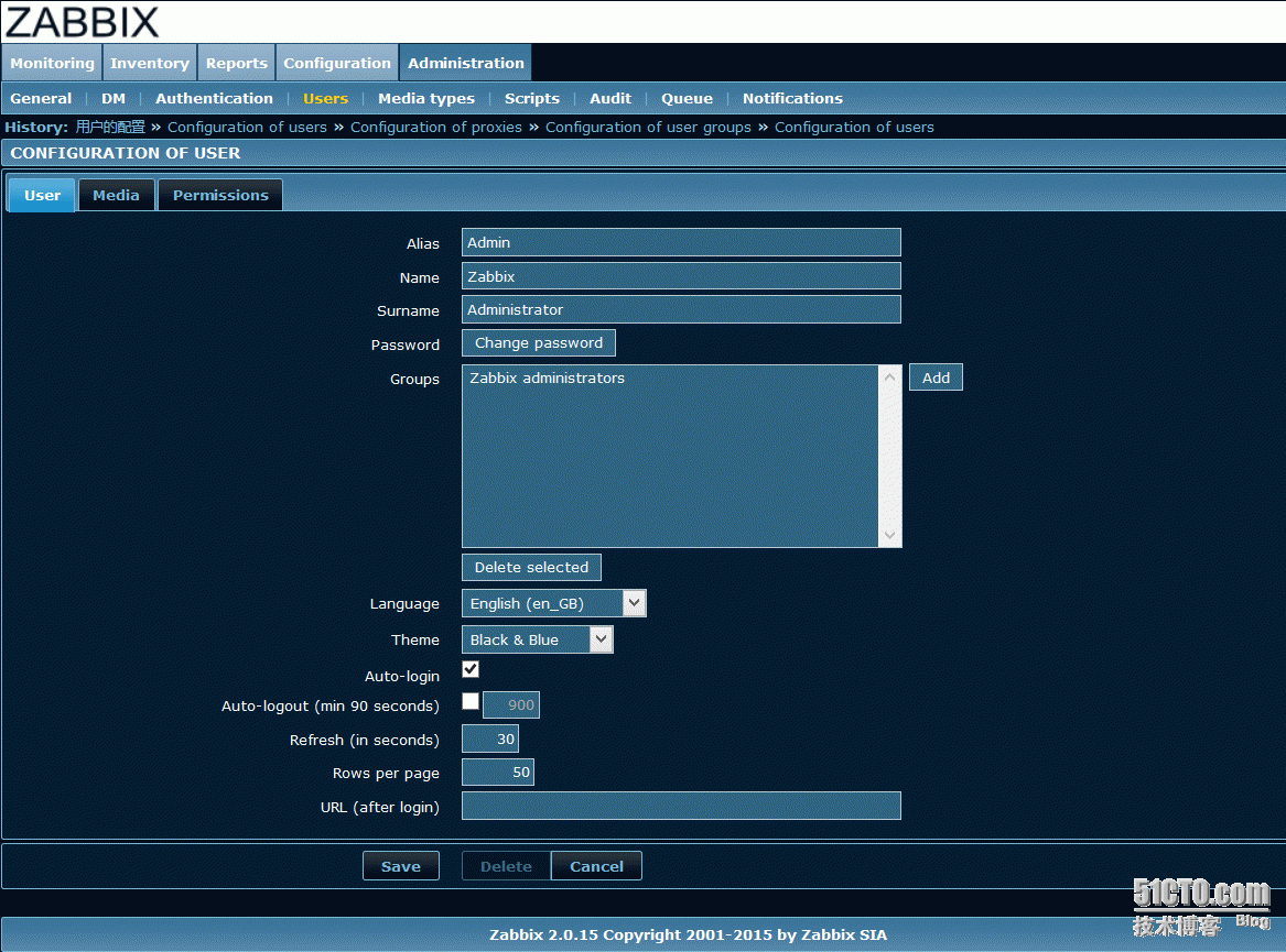 zabbix企业级分布式监控系统--zabbix-server和zabbix-agent的配置过程_数据库_10