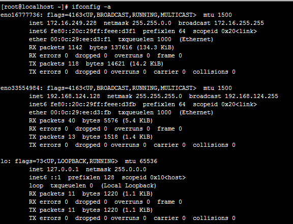 ifcfg, ip/ss，配置文件详解_linux网络管理-ifconfig-i