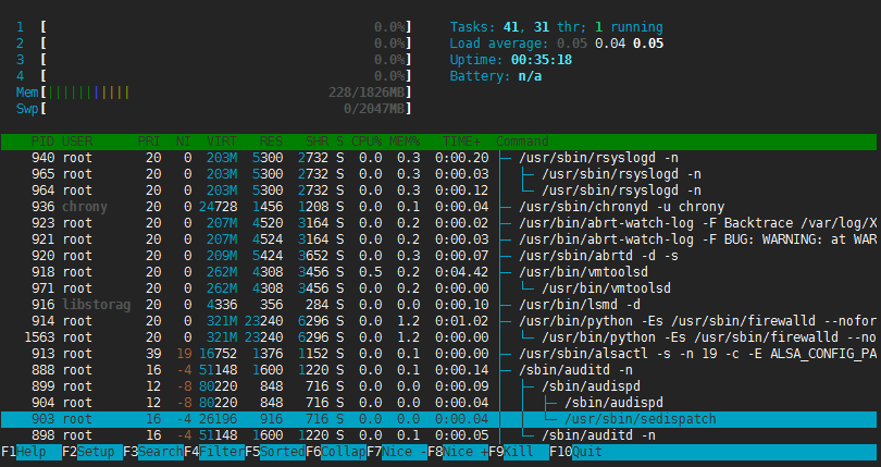 Linux进程管理命令之ps、dstat、top、htop_dstat_08