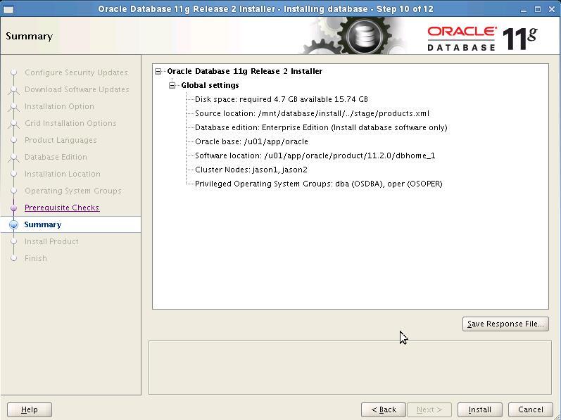 Installation Oracle11gR2 RAC---安装database_RAC_11