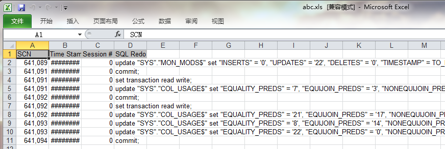 Toad使用方法之导出LogMiner信息_LogMiner_07