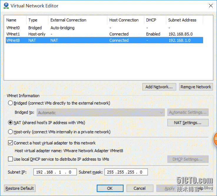 CentOS6.5固定IP方式上网(NAT)_service