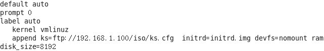 PXE + kickstart 无人值守自动装机实例_linux_20