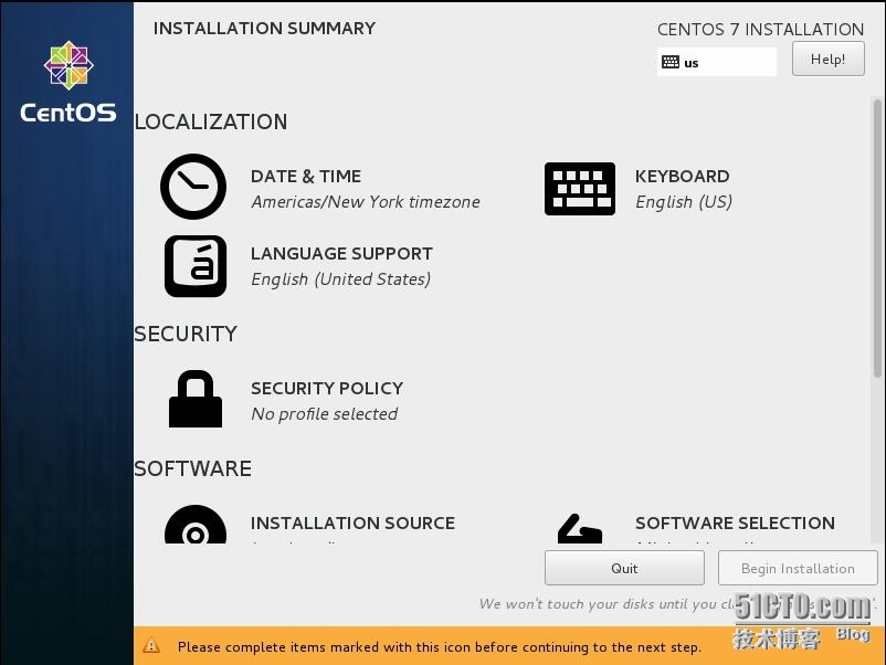 U盘安装CentOS7.2 Linux系统和基础配置_linux_04