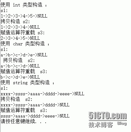 [C++] 利用模板的模板参数实现单链表_模板_04