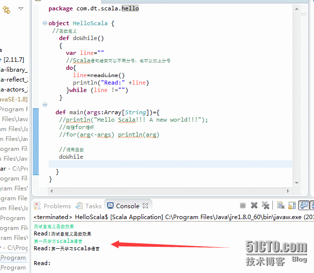 Scala入门第一天_入门