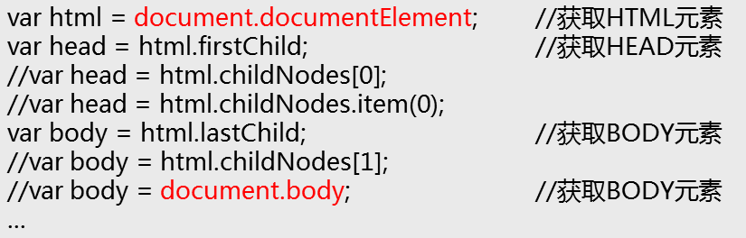 JavaScript之DOM-4 文档结构和遍历(节点树、元素树、文档的遍历)_元素_07