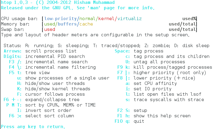 htop/dstat/top/ps命令的使用_优先级_05