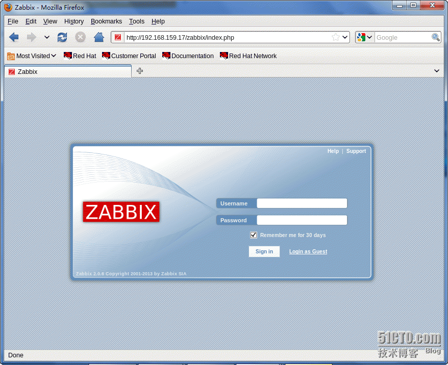 RHEL 6.2下快速搭建LAMP环境和zabbix 2.0.6_LAMP;Zabbix_08