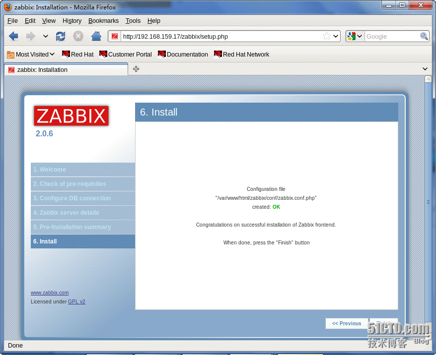 RHEL 6.2下快速搭建LAMP环境和zabbix 2.0.6_LAMP;Zabbix_07