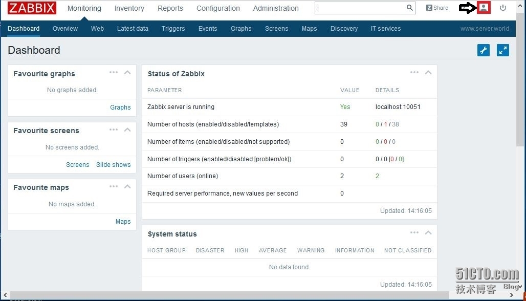 CentOS上配置Zabbix_Linux CentOS 7 Monit_09