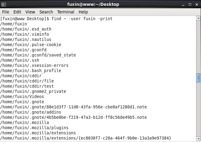 linux入门（二）:find指令的用法_command_10