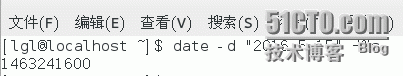 Linux下时间戳格式和标准时间格式的转换_Linux_02