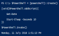 PowerShell runspace 的创建，使用和查错