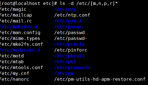 linux中对查看目录和文件操作的一些命令_文件操作_11