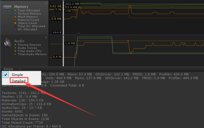 unity profile使用，内存优化，包大小优化_使用_04