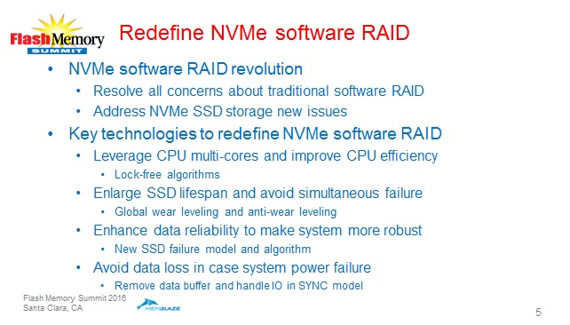在北美闪存峰会上的报告——NVMe SSD数据保护技术_ RAID_04