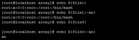 bash 数组和变量_变量_16