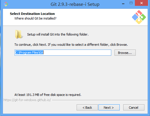 在windows上，Git-2.9.3-rebase-i-64-bit安装和初始化_安装_02