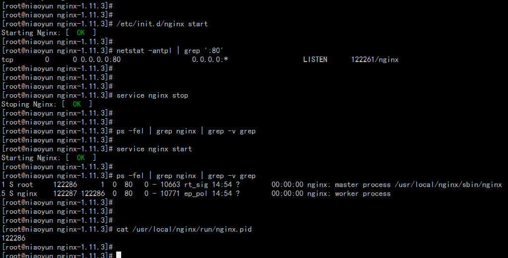 基于CentOS 6.8平台最新源代码包编译安装LNMP环境搭建（Nginx+MySQL+PHP）_mysql_41