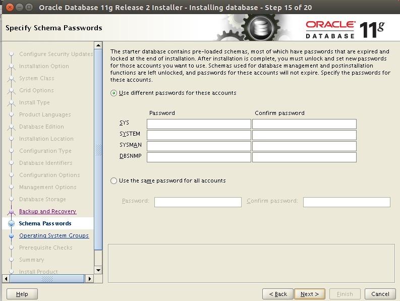 centos 6 oracle 11G DB install_oracle_17