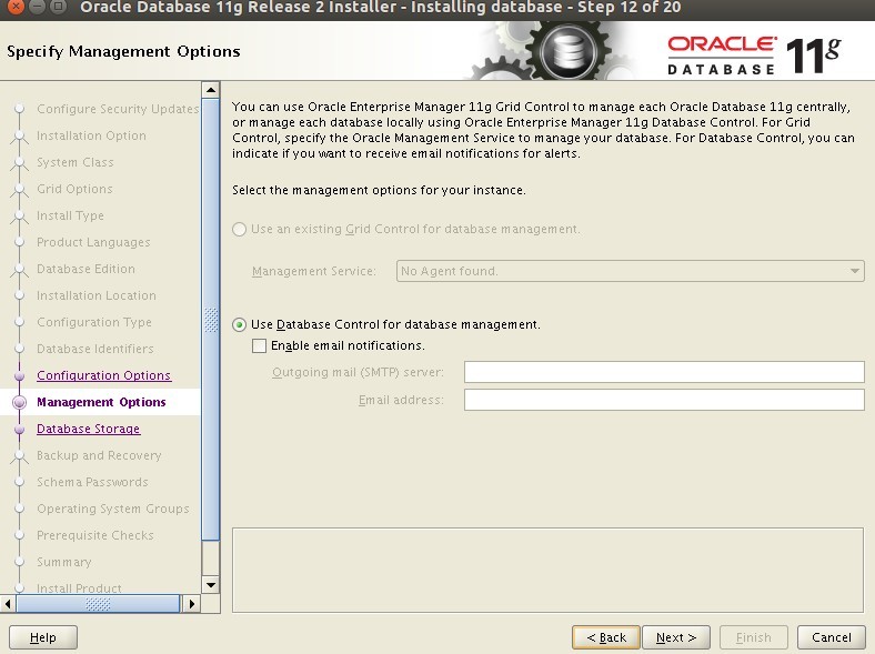 centos 6 oracle 11G DB install_oracle_14