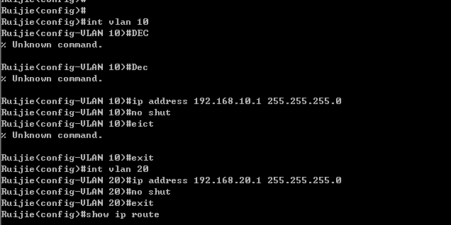 利用三层交换机实现VLAN间路由_IP_03