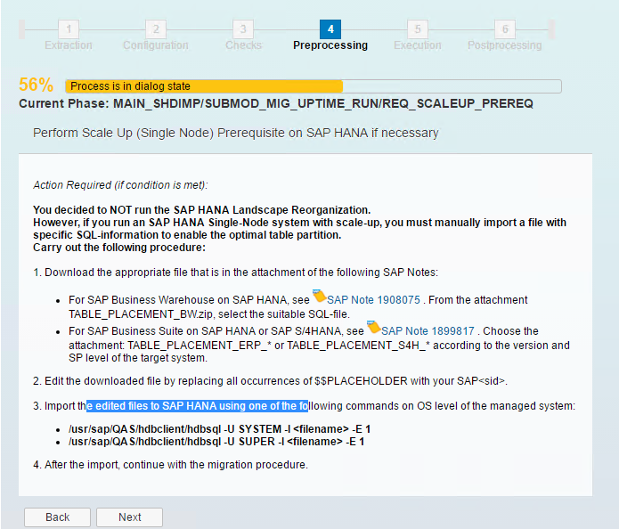 SAP ECC6.0迁移升级到EHP6 on HANA过程_EHP6_54