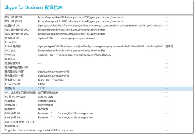 Skype For Business online混合部署(三)--验证混合配置_Business_09