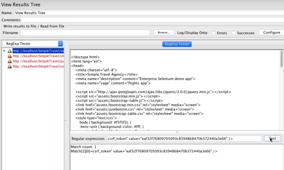 Advanced Load Testing Scenarios with JMeter: Part 1 - Correlations（相关性）_服务器_04