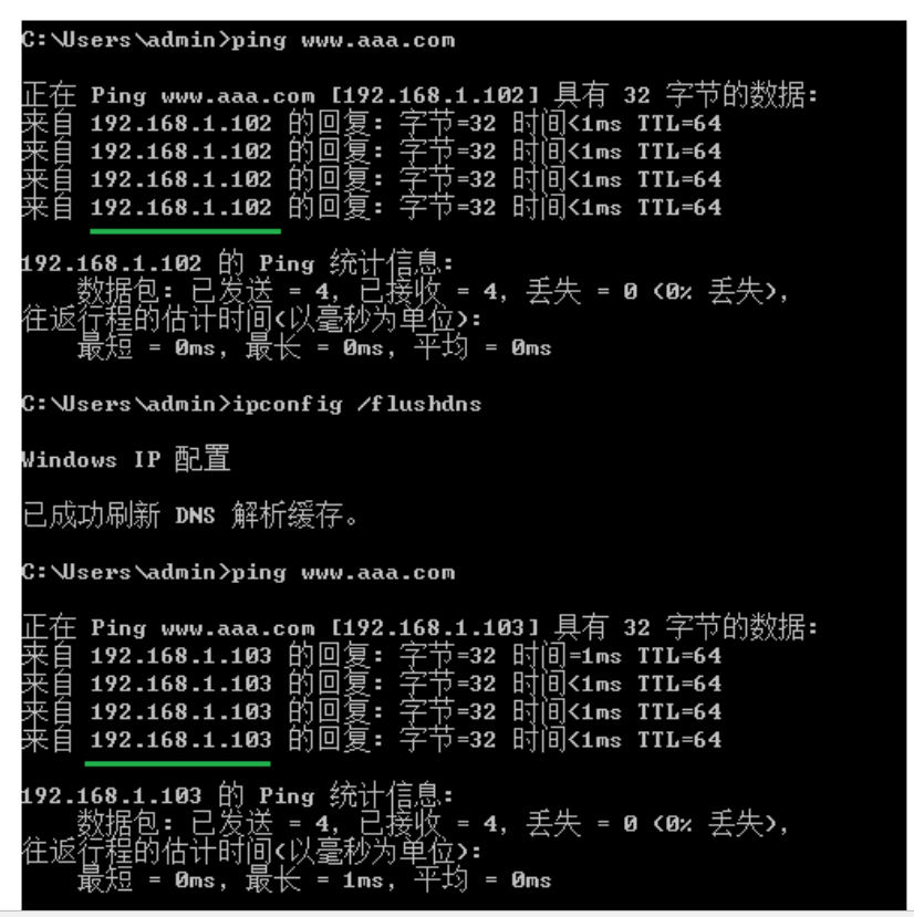 基于NFS实现lamp的负载均衡之三： 部署bind9_lamp_05