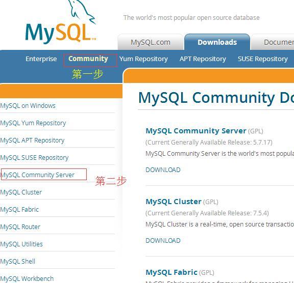 从mysql的官网下载tar.gz结尾的mysql_百度_02