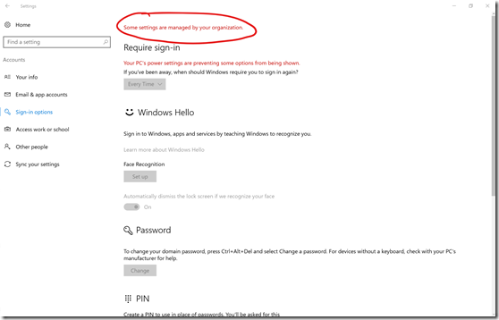 关于某些域环境下Windows Hello无法使用的解决方法_PIN