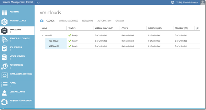 Windows Azure Pack与VMware VRA 对比(五)Azure Pack 安装及IaaS功能测试_Microsoft_15