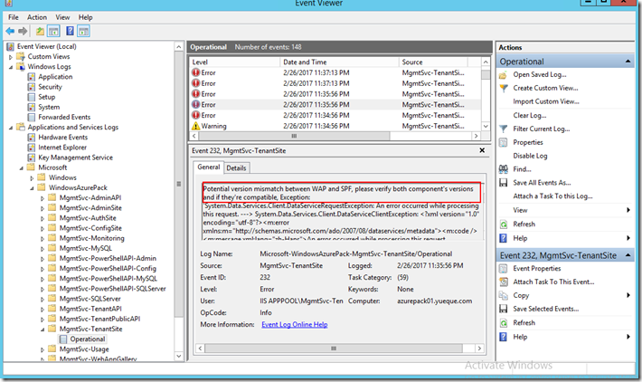 Windows Azure Pack与VMware VRA 对比(五)Azure Pack 安装及IaaS功能测试_Microsoft_39