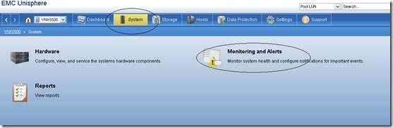 EMC VNX点检向导_system