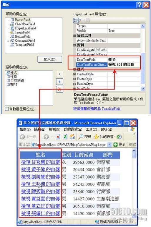 善用GridView控件的HyperLinkField数据行_休闲_03