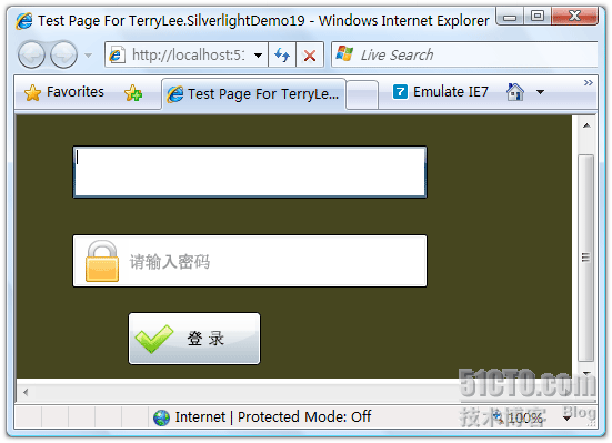 一步一步学Silverlight 2系列（9）：使用控件模板_Silverlight_02