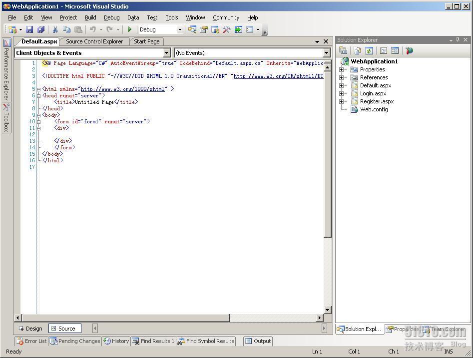 一步一步SharePoint 2007之十二：实现Form认证(2)——创建添加管理帐户的工程_休闲_05