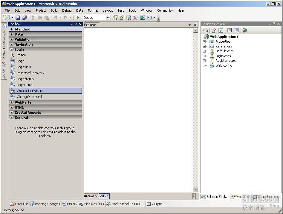 一步一步SharePoint 2007之十二：实现Form认证(2)——创建添加管理帐户的工程_休闲_06