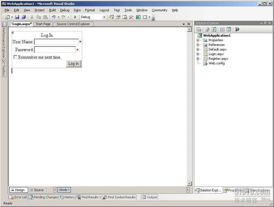 一步一步SharePoint 2007之十二：实现Form认证(2)——创建添加管理帐户的工程_SharePoint_09