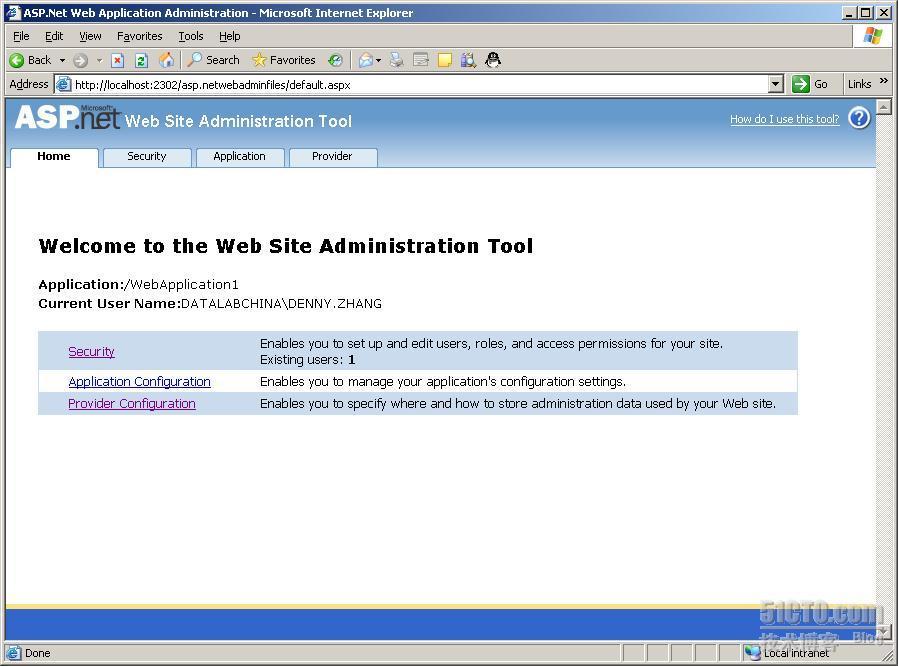 一步一步SharePoint 2007之十二：实现Form认证(2)——创建添加管理帐户的工程_休闲_13