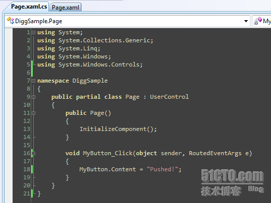 使用Silverlight 2 和 VS 2008创建“Hello World”程序 _digg_12