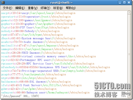 RHCE课程-RH033Linux基础笔记五之常用文本处理命令、输入输出重定向、管道_cat_25