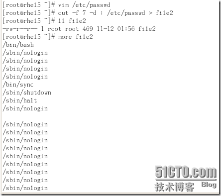RHCE课程-RH033Linux基础笔记五之常用文本处理命令、输入输出重定向、管道_cat_26