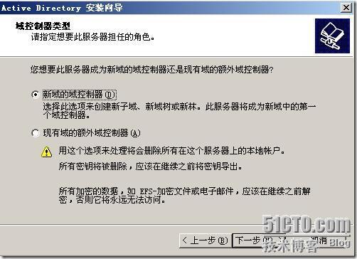 Windows2003 AD域控制器安装_职场_03