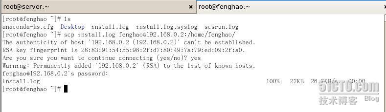  RHCE课程-系统管理部分|5、linux的远程登陆，telnet.ssh_ssh_13