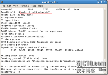 Linux分区，格式化，SWAP，LVM,软件RAID的创建_Linux_10